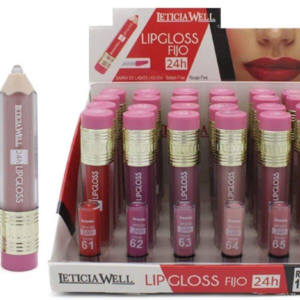 LIPGLOSS FIJO 24H LETICIA WELL