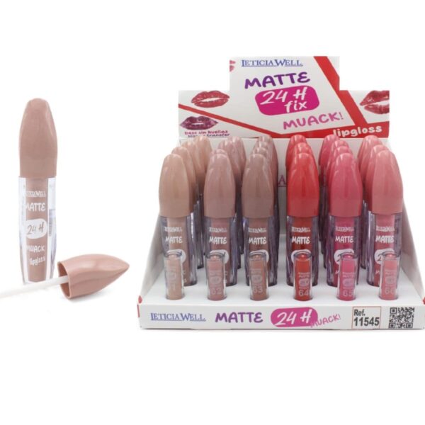 LIPGLOSS MATTE FIX 24H. MUACK!